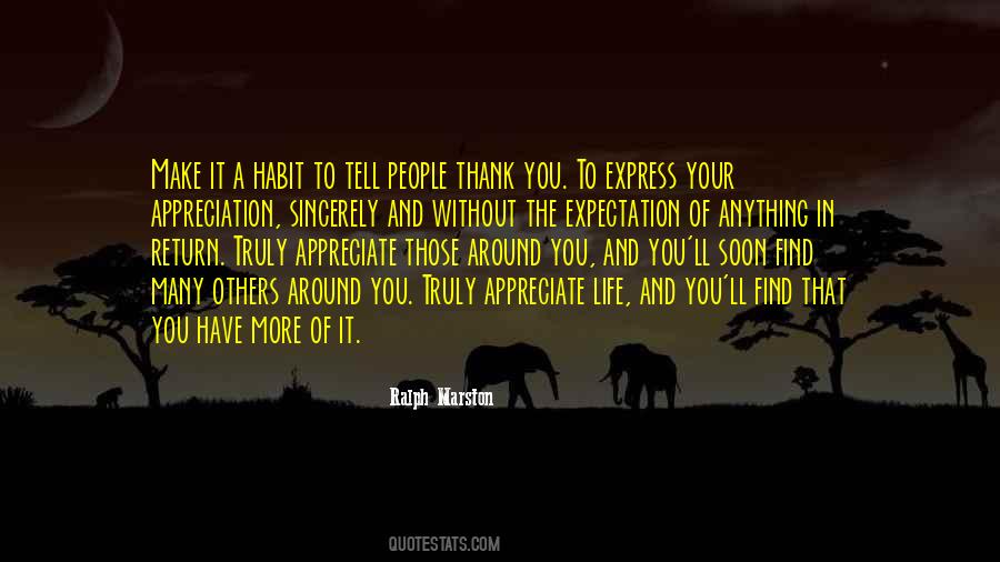 Thankful Appreciation Quotes #803241