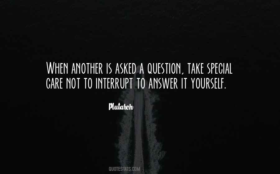 I Will Not Take But For An Answer Quotes #226122