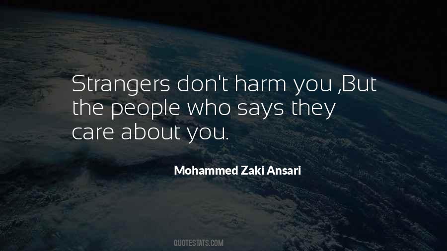 They Care About You Quotes #1497216