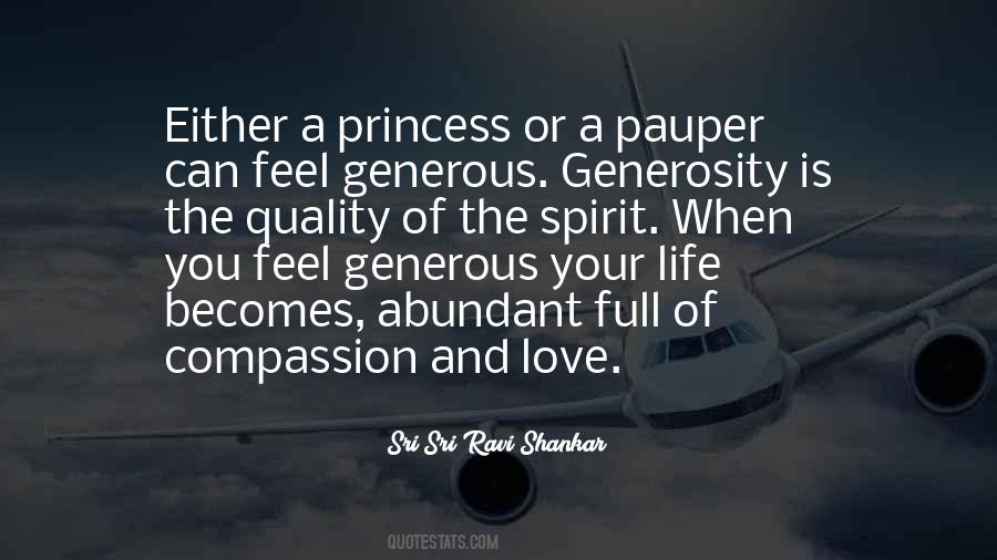 Generous Love Quotes #1385409