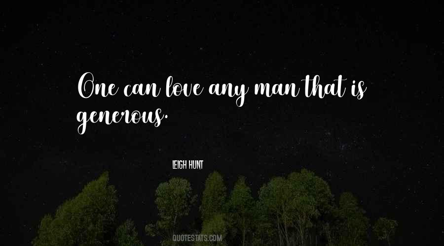 Generous Love Quotes #736409