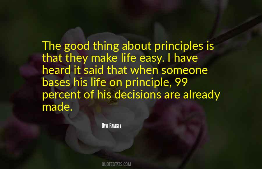 Make Good Decisions Quotes #1062500