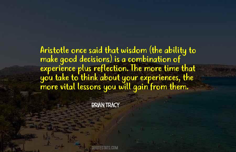 Make Good Decisions Quotes #1644102