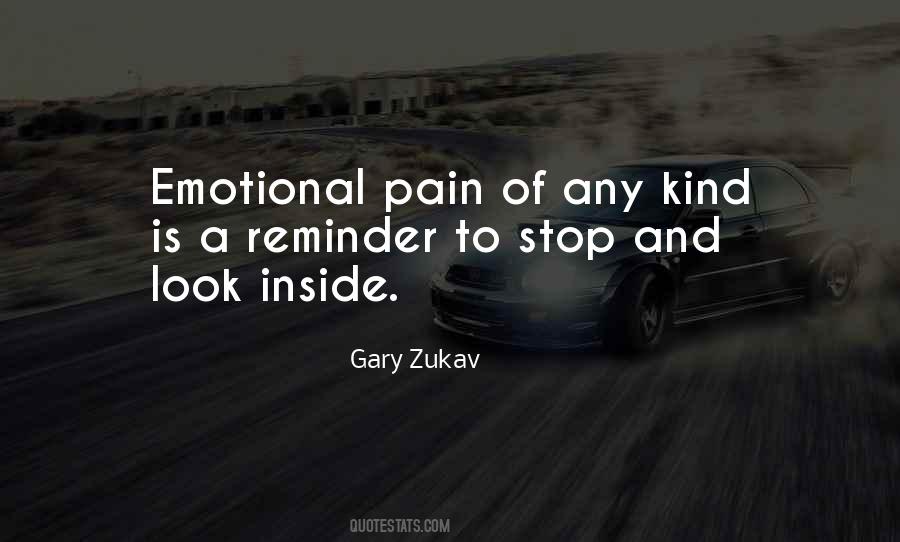 Stop Pain Quotes #982914