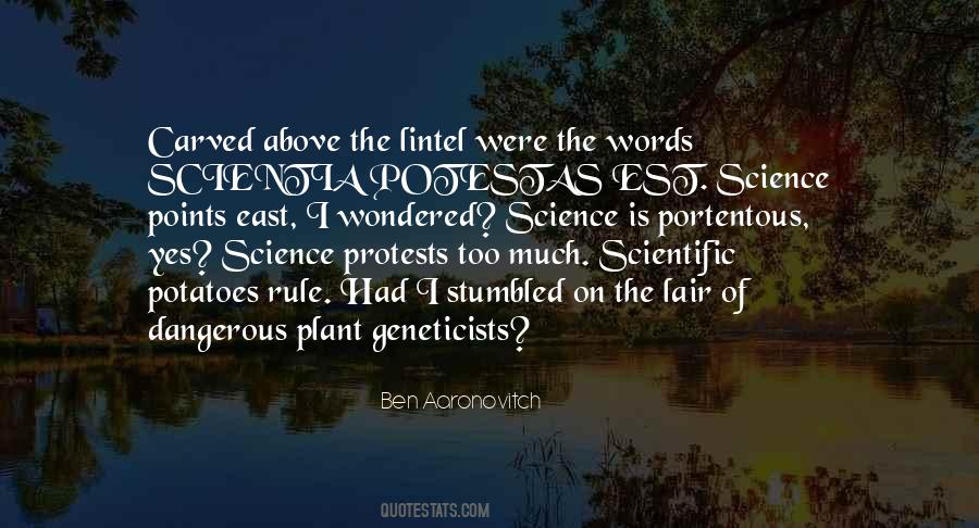 Geneticists Quotes #1088373