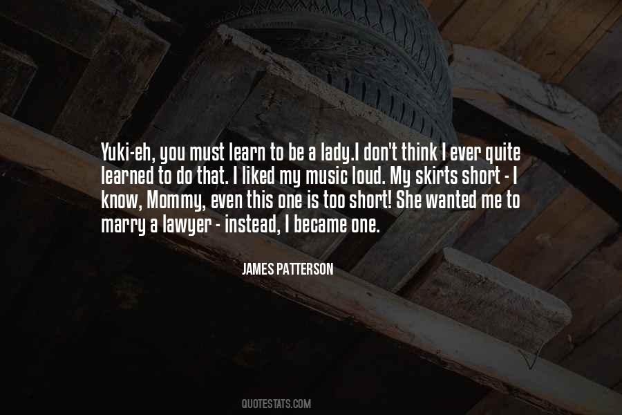 Marry A Lawyer Quotes #209924