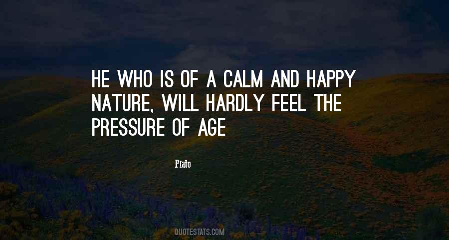Calm Happy Quotes #1409059