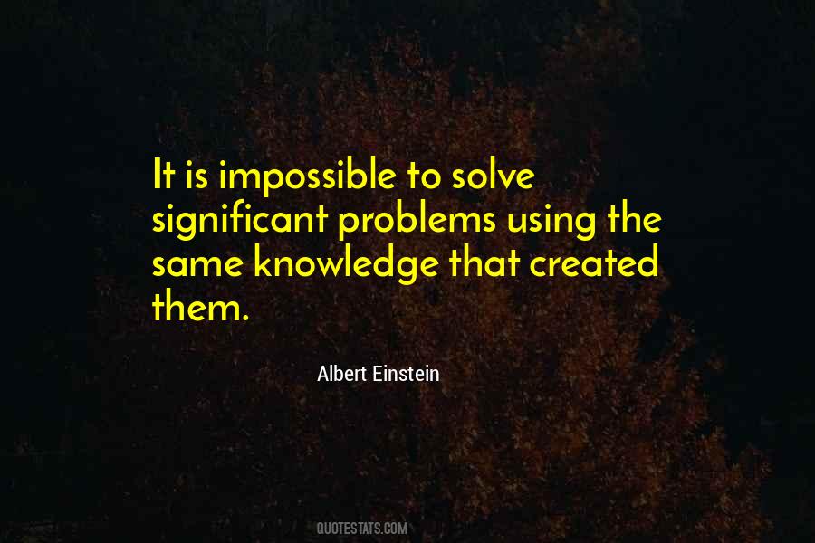 Einstein Knowledge Quotes #1794169