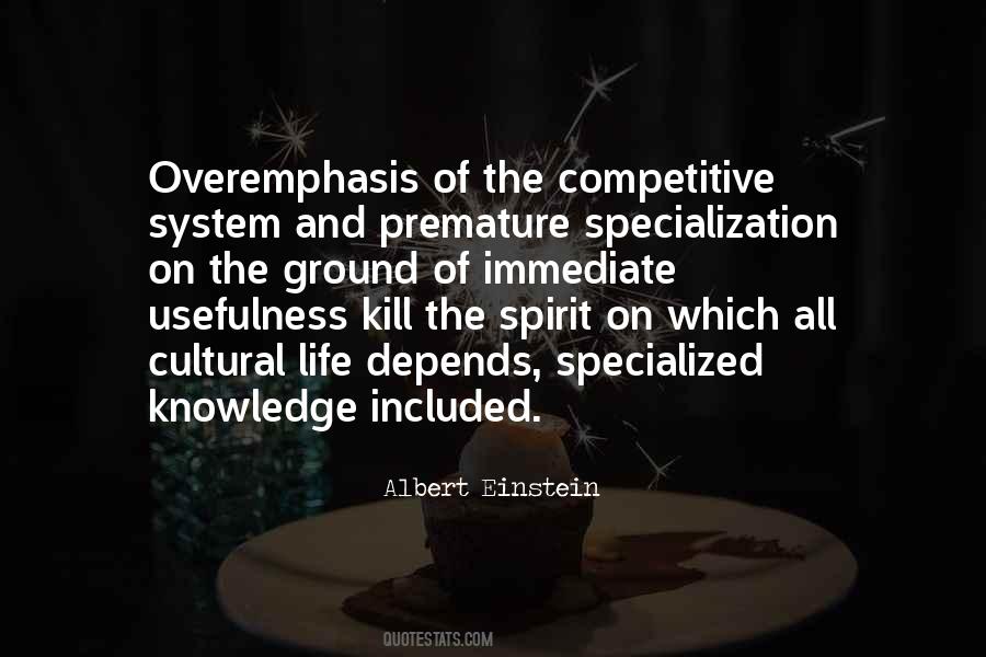 Einstein Knowledge Quotes #357376