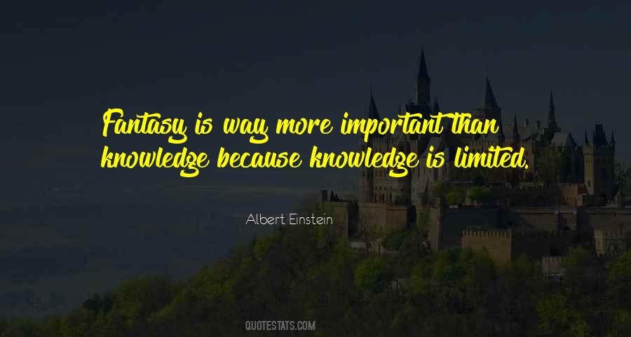 Einstein Knowledge Quotes #430943