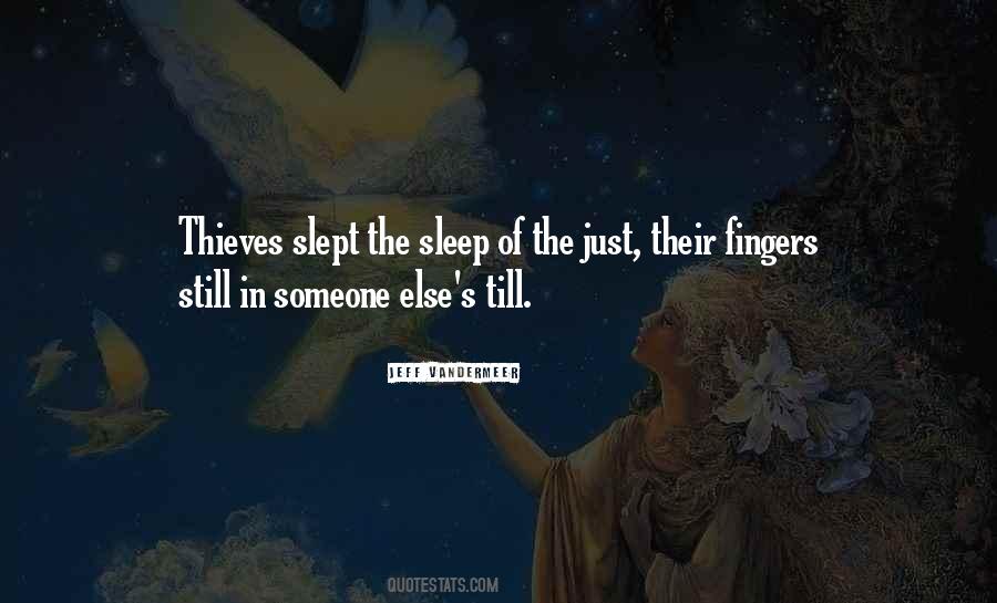 The Sleep Of The Just Quotes #1497771