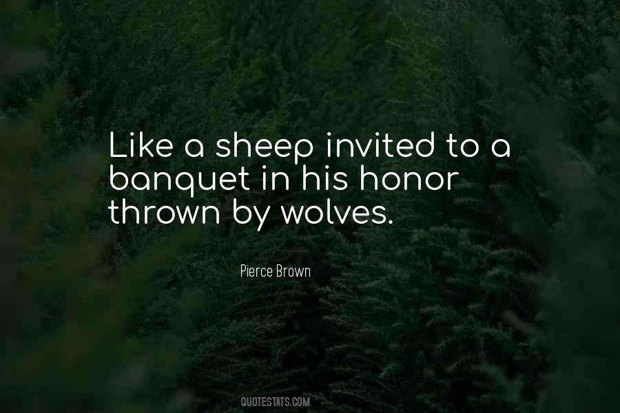 Wolves Sheep Quotes #1127550