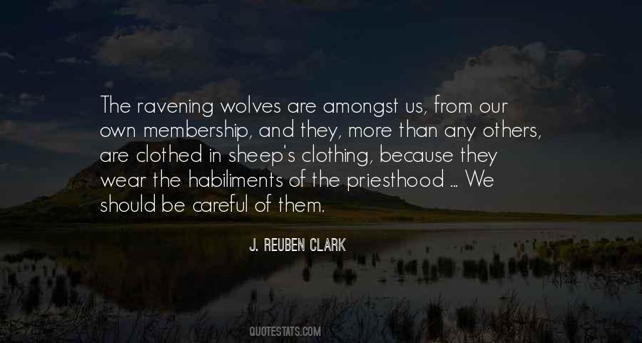 Wolves Sheep Quotes #1474302