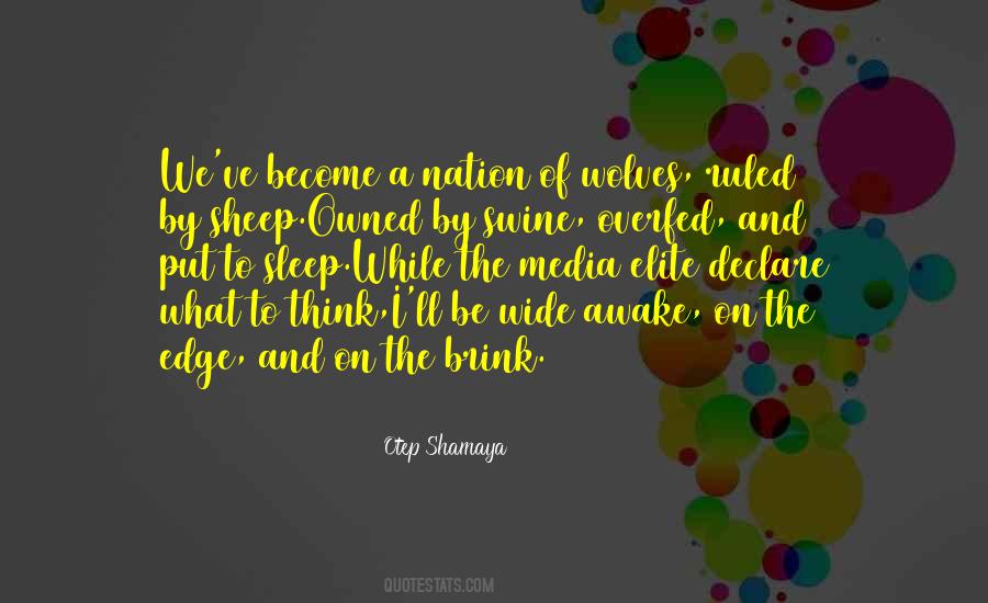 Wolves Sheep Quotes #1484817