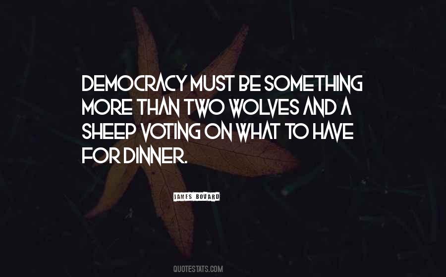 Wolves Sheep Quotes #1495876