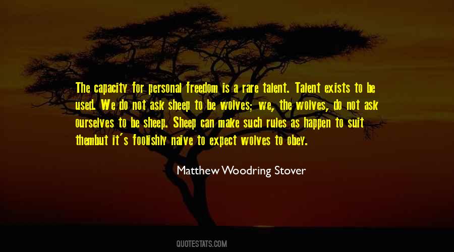 Wolves Sheep Quotes #1559611