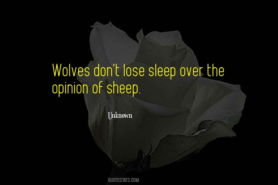 Wolves Sheep Quotes #1748729