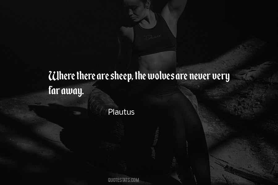 Wolves Sheep Quotes #178444