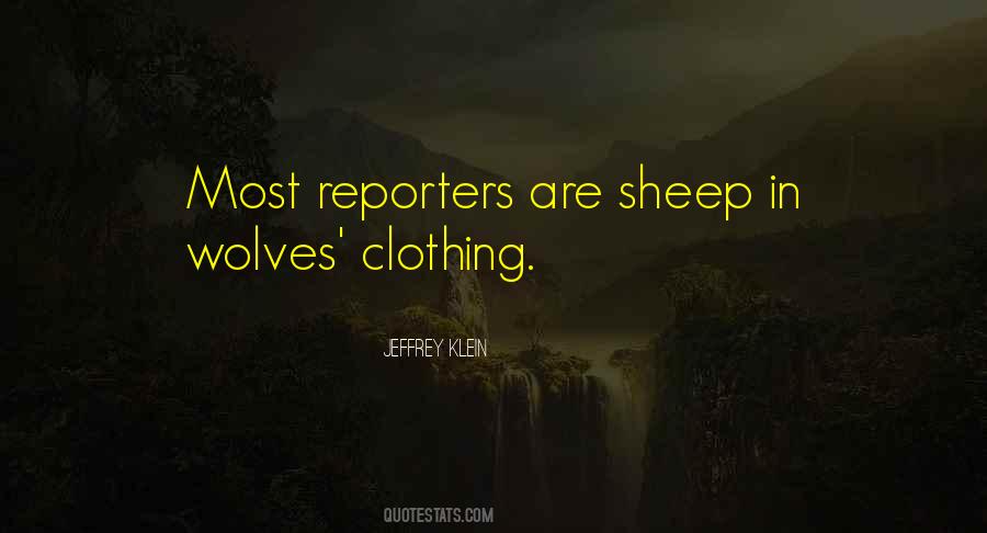Wolves Sheep Quotes #200121
