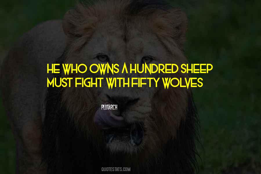 Wolves Sheep Quotes #421915