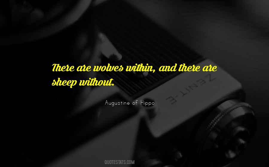 Wolves Sheep Quotes #612087