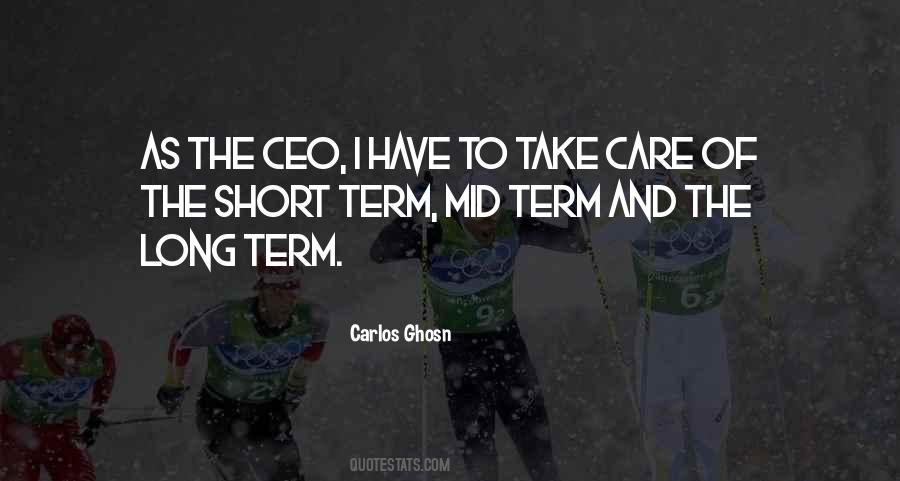 Short Care Quotes #1389386