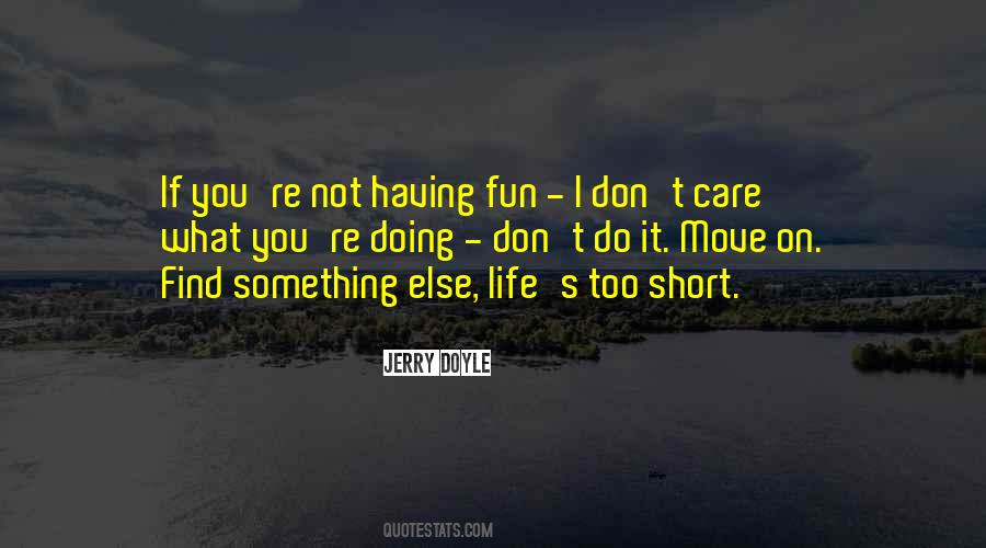 Short Care Quotes #40031