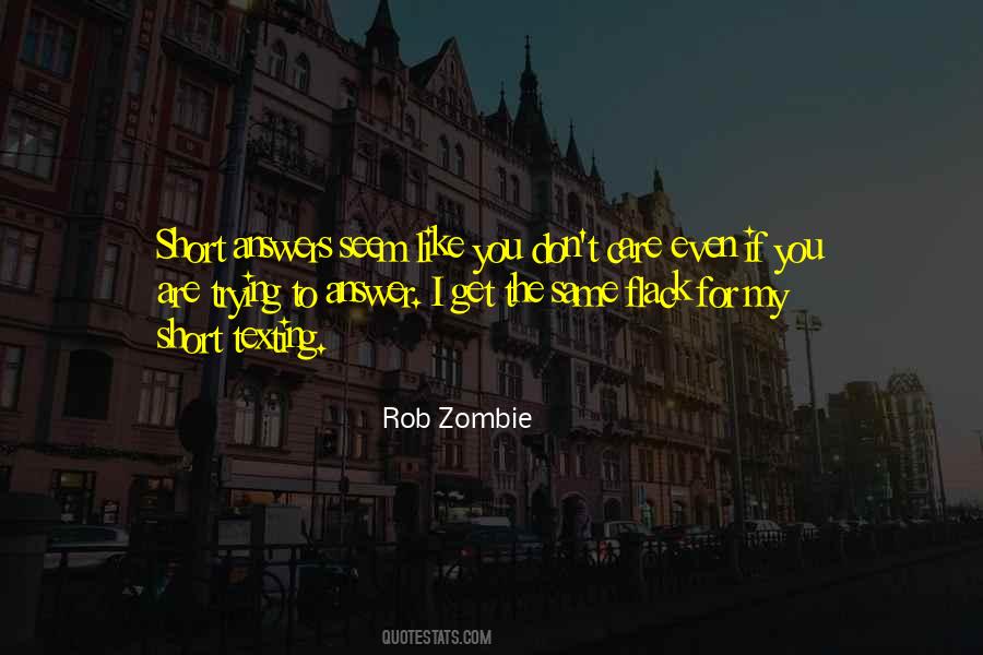 Short Care Quotes #94939