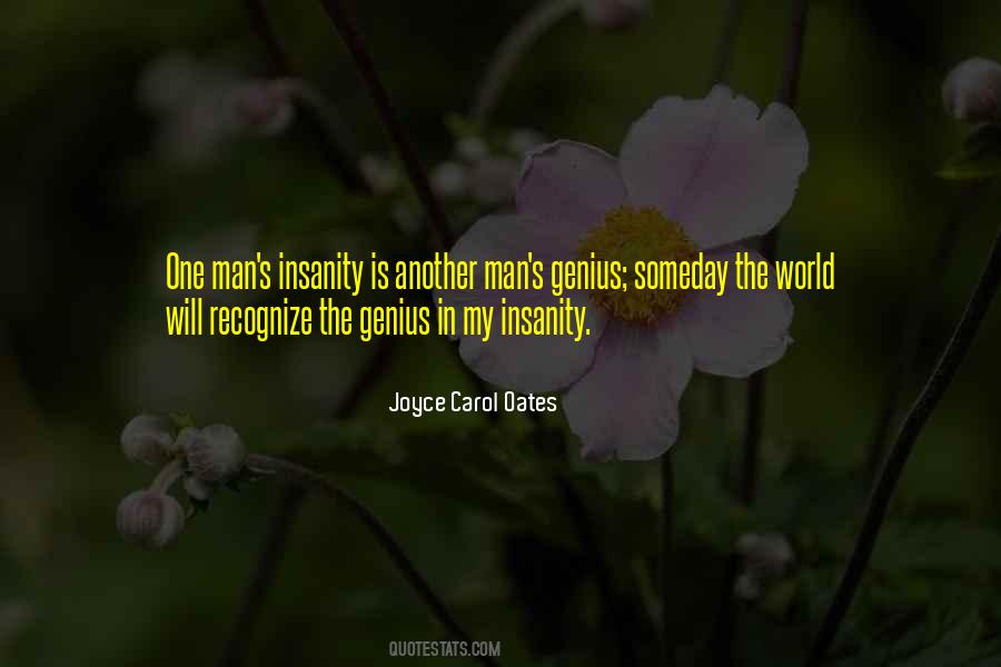 Genius Insanity Quotes #1495678