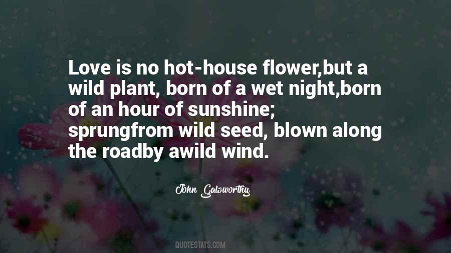 Wet Flower Quotes #194188