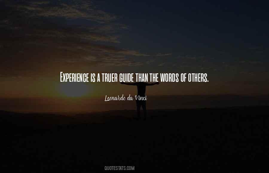 Quotes About Experience Of Others #172642