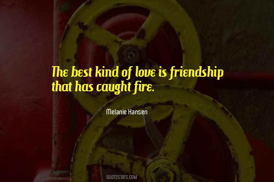 Friendship Of Love Quotes #197017
