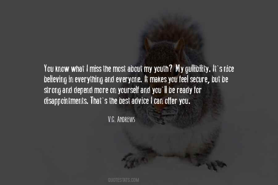 I Miss Everything About You Quotes #125172