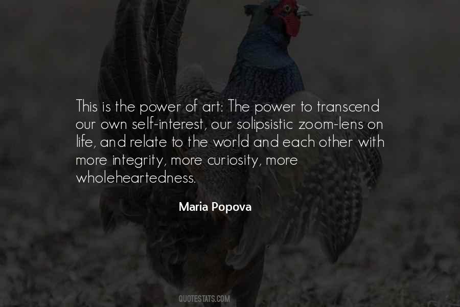 Power Of Curiosity Quotes #329007