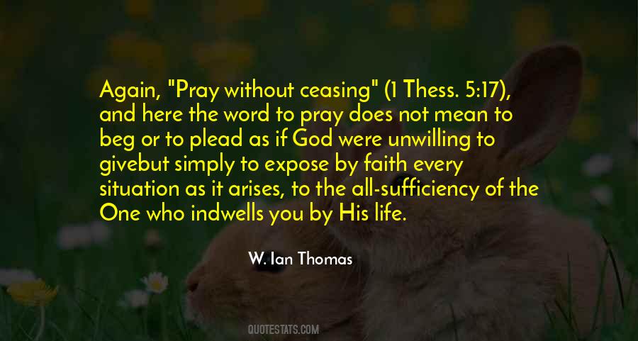 Not To Beg Quotes #863421
