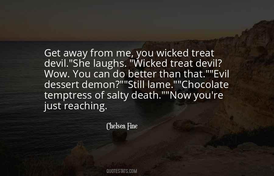 Evil Demon Quotes #1220566
