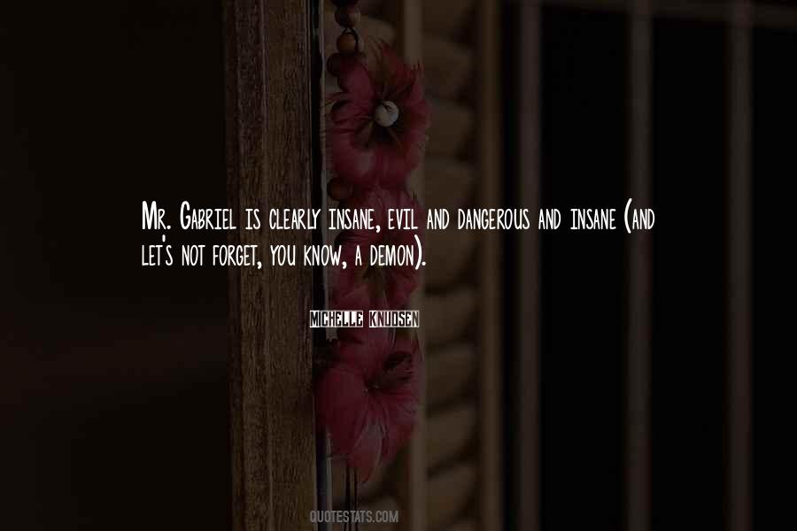 Evil Demon Quotes #549884