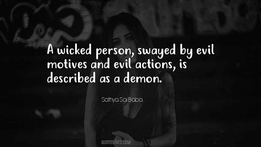 Evil Demon Quotes #840438