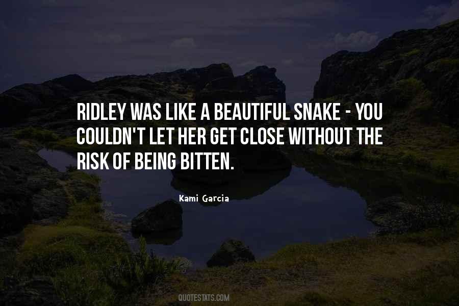 Beautiful Snake Quotes #220686