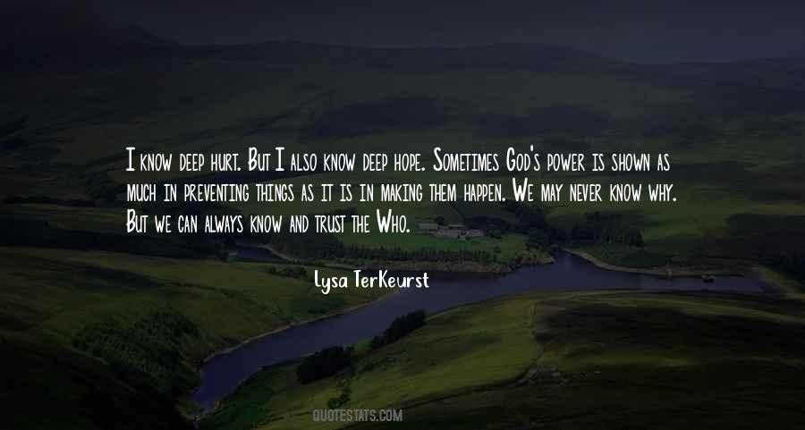 Sometimes Trust Quotes #730651