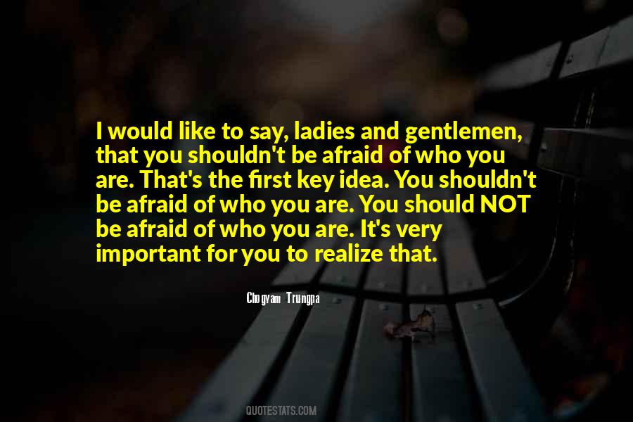 Gentleman And Ladies Quotes #1266507