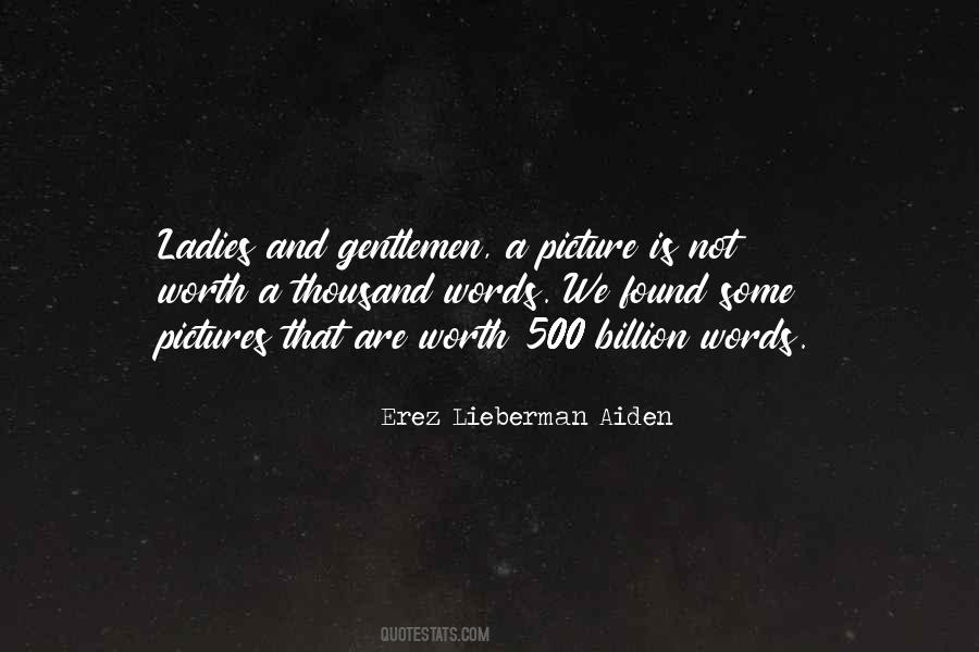 Gentleman And Ladies Quotes #541642