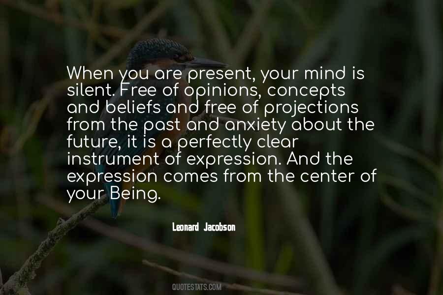 When Your Mind Is Clear Quotes #257268