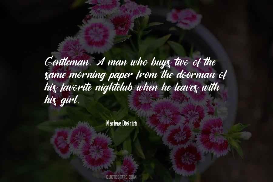Gentleman Girl Quotes #650898