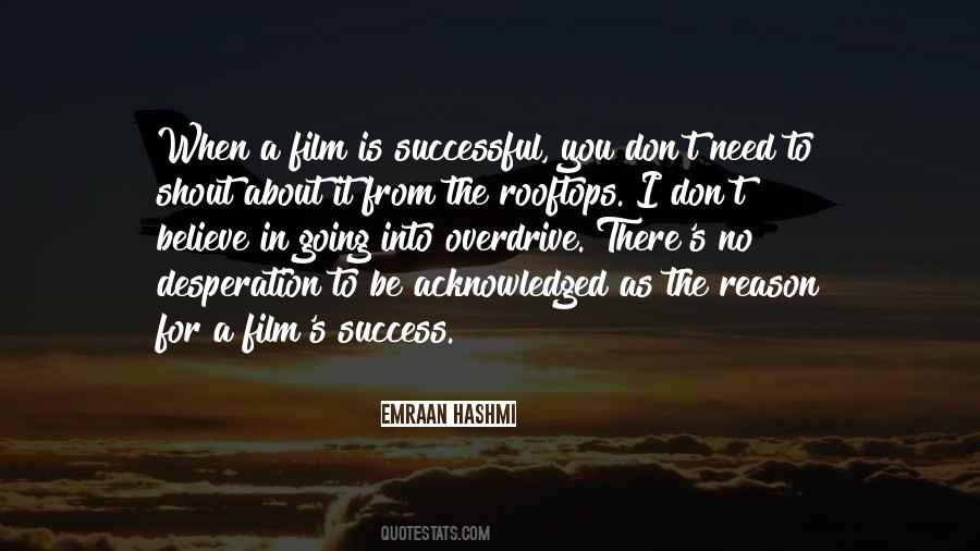 Shout From The Rooftops Quotes #667094