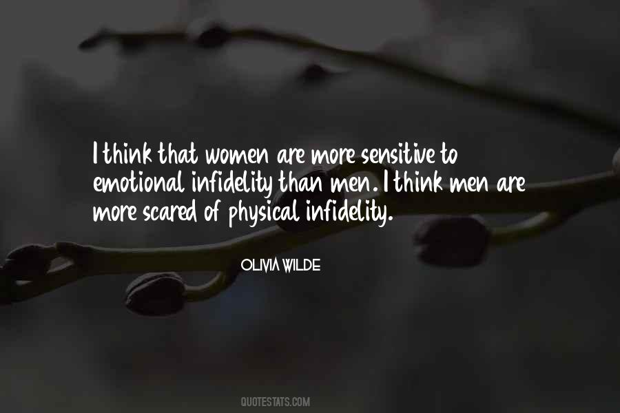 Quotes About More Sensitive #16344