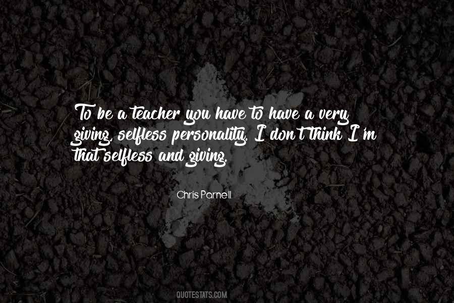Teacher Personality Quotes #84911