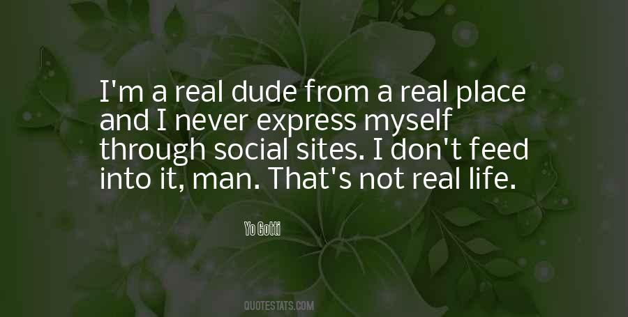 A Real Man Never Quotes #500381