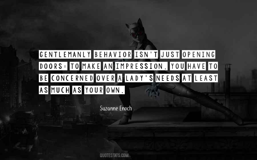 Gentlemanly Quotes #1708581