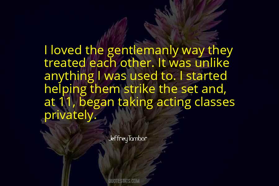 Gentlemanly Quotes #756564